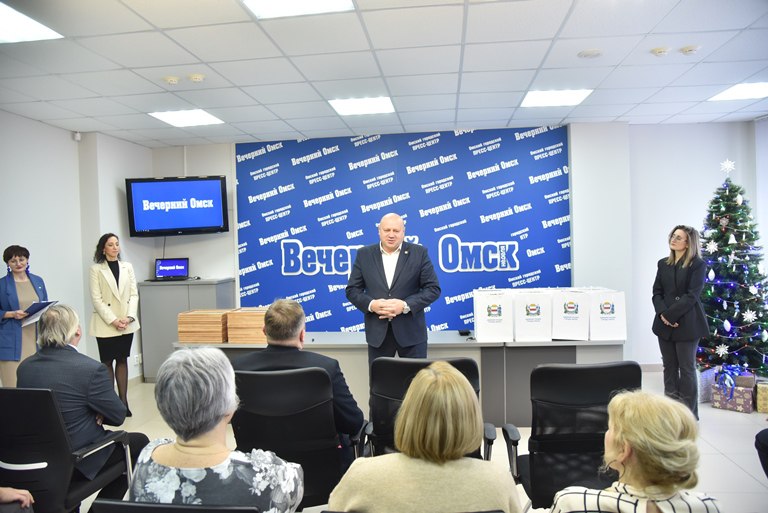 В День российской печати мэр Омска встретился с журналистами