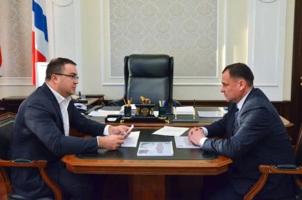 Виталий Хоценко заслушал отчеты глав Тевризского и Омского районов