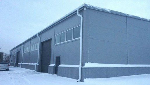 В Омске построили большой склад для металла