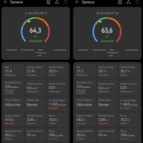 Как меняется тело: результаты рекомпозиции и советы по питанию