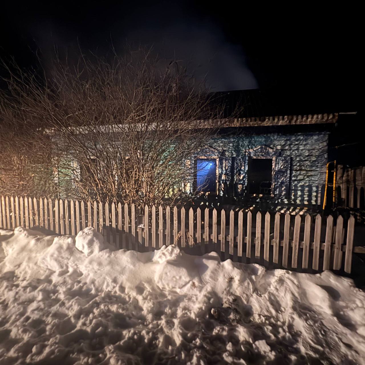 В Омской области проводится проверка по факту смерти в результате пожара двух жителей Калачинского района