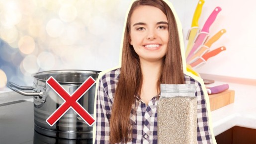 Рис промоете в два раза быстрее: вместо кастрюли положите его вот куда