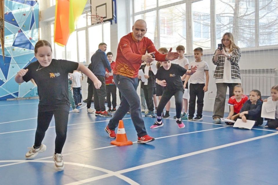 Учащиеся школы № 107 вновь подключились к фестивалю «ГТО в школы»