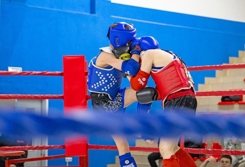 В Центре единоборств прошло первенство Омской области по муайтай среди спортсменов 14-15 и 16-17 лет