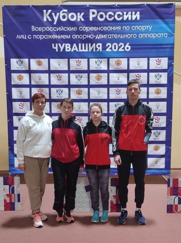 Воспитанники омского Центра паралимпийской и сурдлимпийской подготовки завоевали 5 медалей на Кубке России среди спортсменов с ПОДА в Новочебоксарске