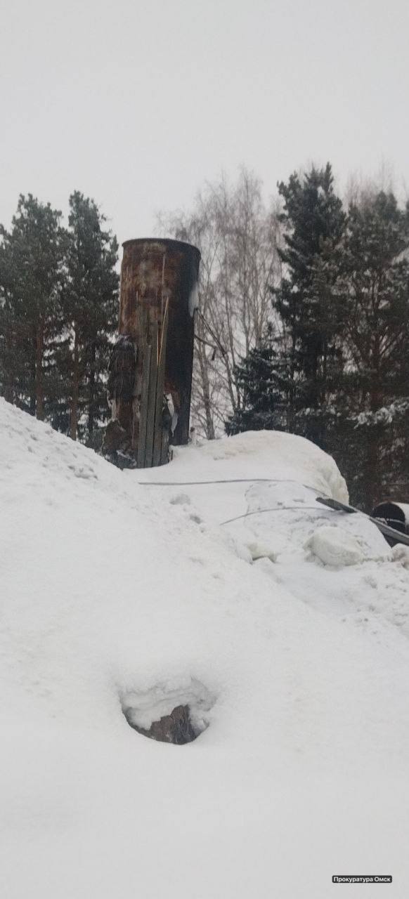 В Седельниково возбуждено уголовное дело по факту падения водонапорной башни