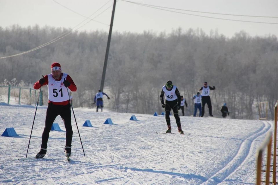 В Крутой горке прошел Кубок Федерации омских профсоюзов по лыжным гонкам