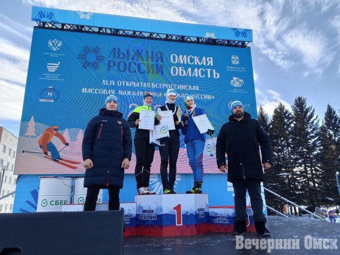 Приветствуем победителей «Лыжни России»!