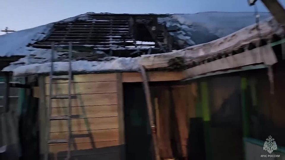 В Омске пожар унес жизни двух человек