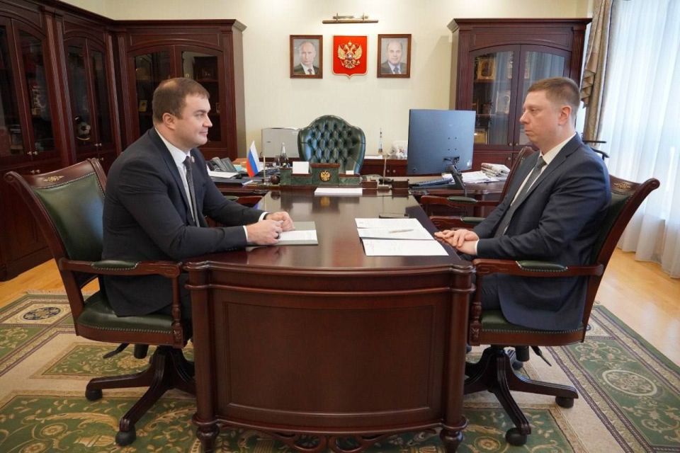 Виталий Хоценко обсудил с главой ФОМС развитие телемедицины в Омской области