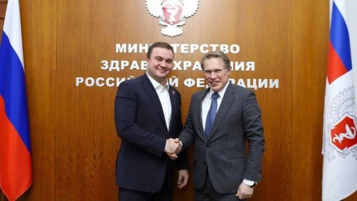 Губернатор Хоценко и глава Минздрава РФ обсудили развитие омской медицины