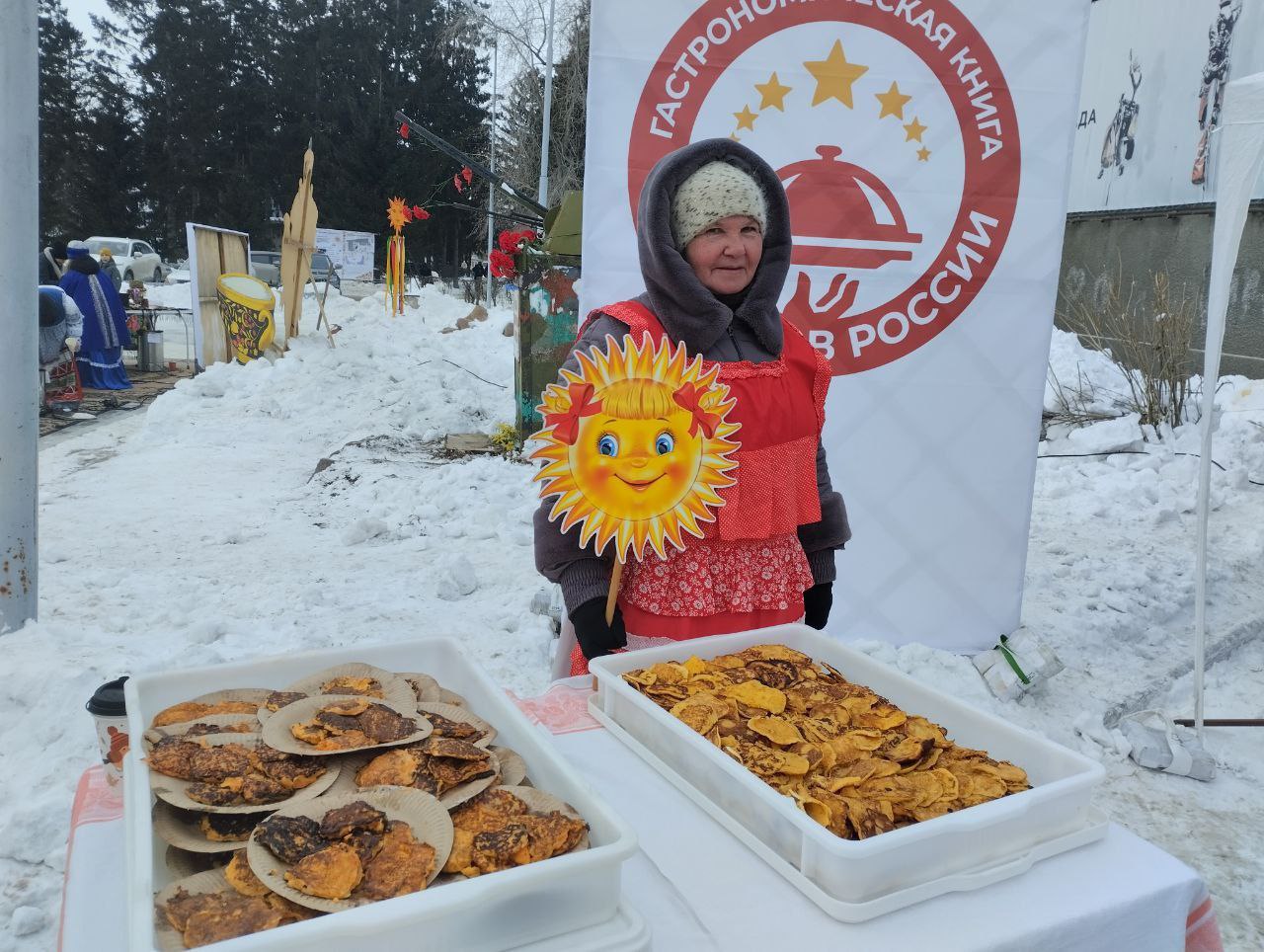 В Крутой Горке прямо сейчас устанавливают гастрономический рекорд России