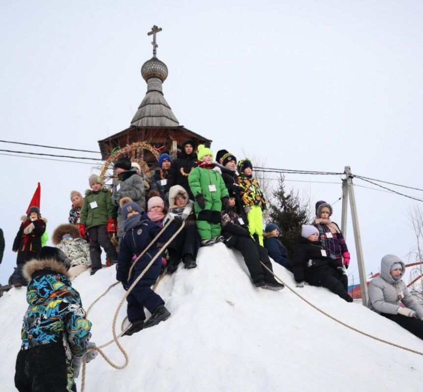 Широкая Масленица в Большереченской «Старине Сибирской»
