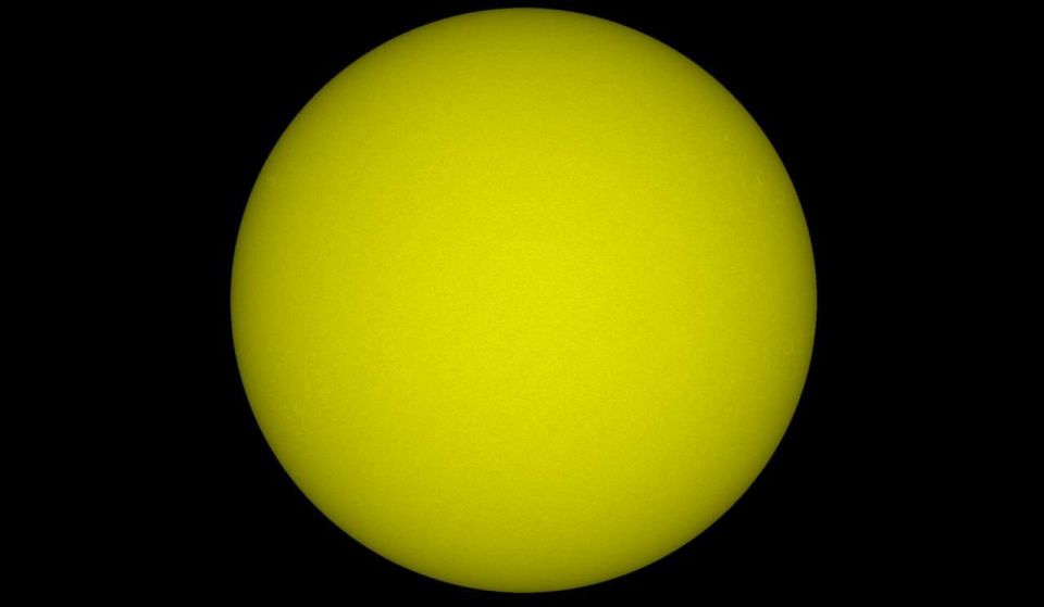 На Солнце пропали все пятна