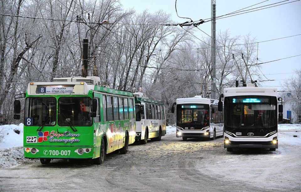 В Омске временно изменили маршруты троллейбусов № 2, 4 и 8 изза аварии на сетях