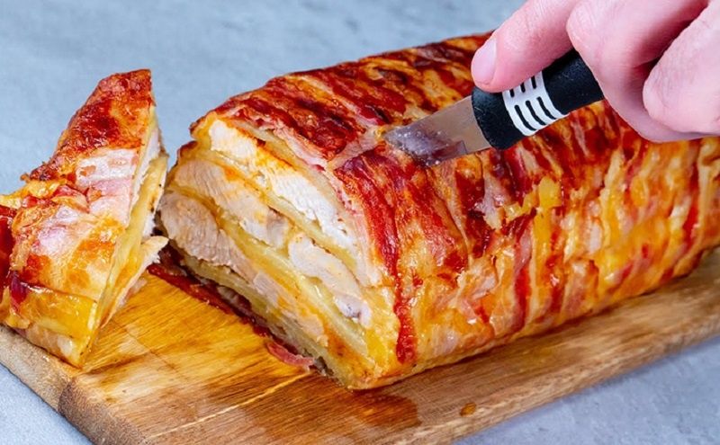 Беконный пирог: неожиданный хит на праздничном столе