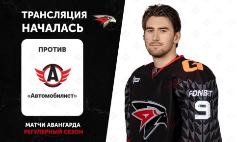 12 канал начал прямую трансляцию хоккейного матча «Авангарда» против «Автомобилиста»