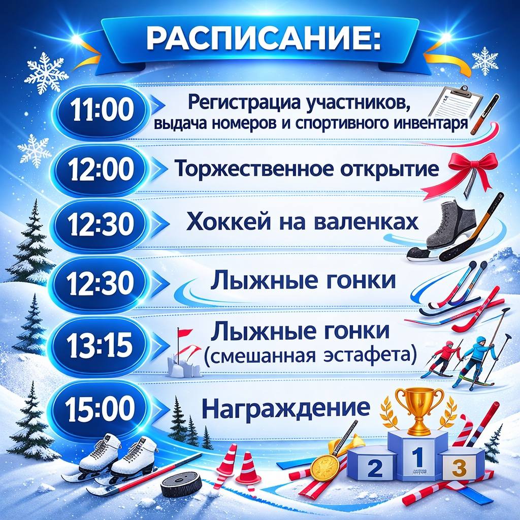 Сергей Шелест: В эти выходные в Омске определят лучших физкультурников по зимним видам спорта в рамках XXV спартакиады «Спортивный город»