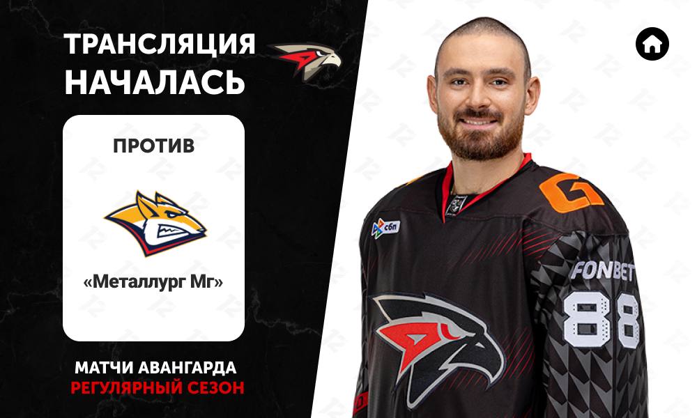 12 канал начал прямую трансляцию хоккейного матча «Авангарда» против «Металлурга Мг»