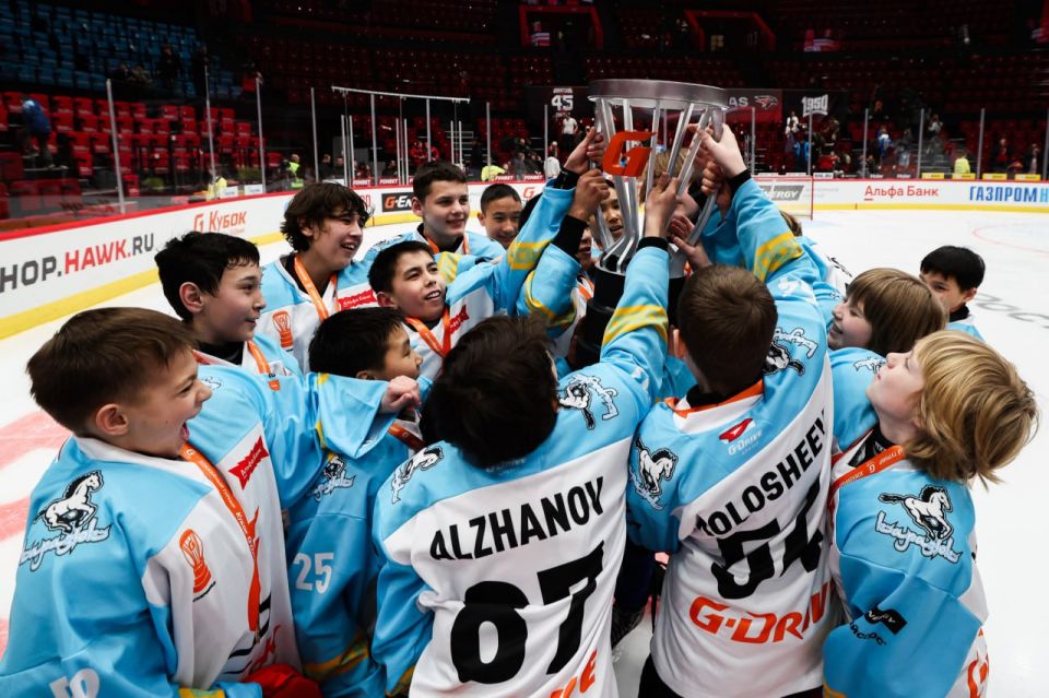 Сегодня завершился детский Кубок G-Drive по хоккею