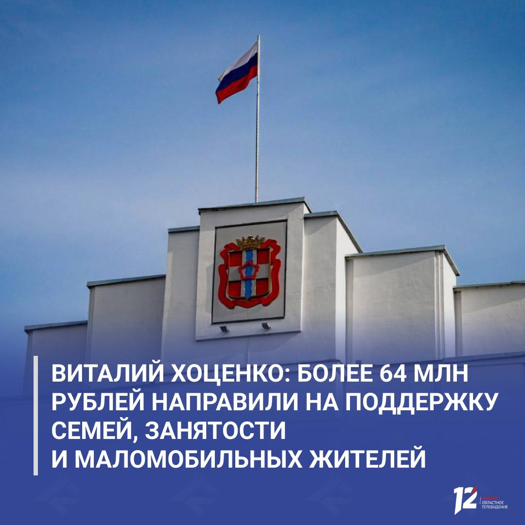 Виталий Хоценко: Более 64 млн рублей направили на поддержку семей, занятости и маломобильных жителей