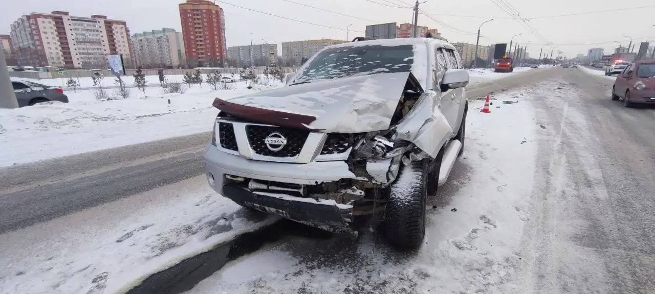 В Омске в Кировском округе произошло массовое ДТП