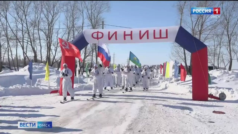 Участники «Марш-броска» стартуют из Колосовского района в Большереченский