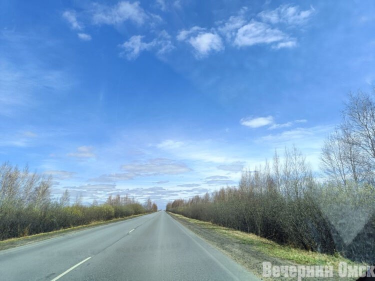 Дорогу на Томск в Омской области начнут ремонтировать с приходом тепла