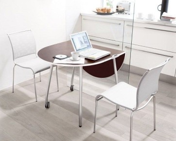 Как выбрать раздвижной стол для маленькой кухни: советы и идеи