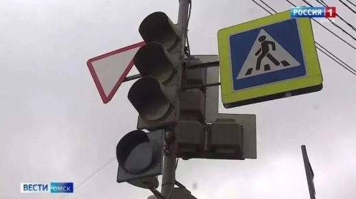 В Омске на Левобережье не работает светофор