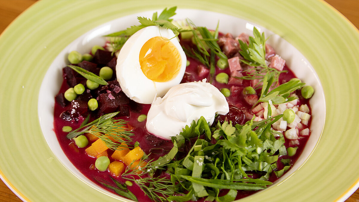 Летний холодный свекольник: освежающий рецепт для жарких дней