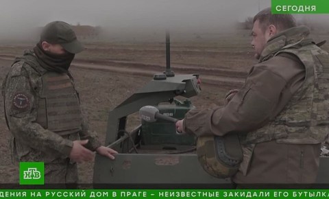 Чтобы немного облегчить задачу танкистам, в дело вступают долгожданные наземные беспилотные системы