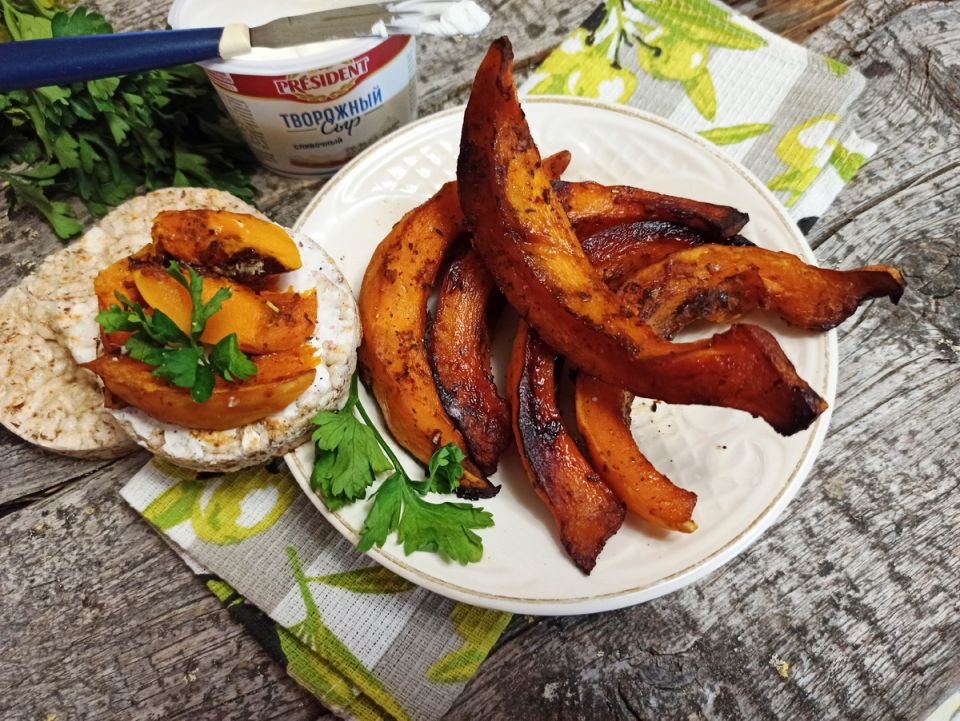 Пряная тыква с чесноком: вкусный и полезный рецепт из духовки
