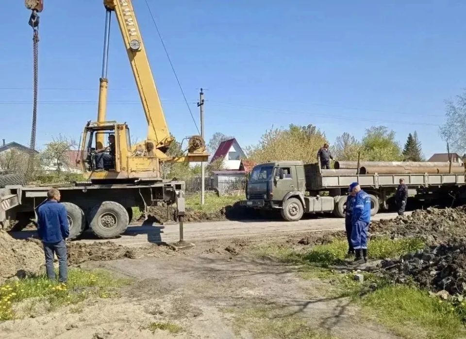 В Осташковском дачном массиве ускорили работы по водоотведению