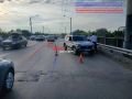 На виадуке по улице Новокирпичной в ДТП пострадала 13-летняя девочка