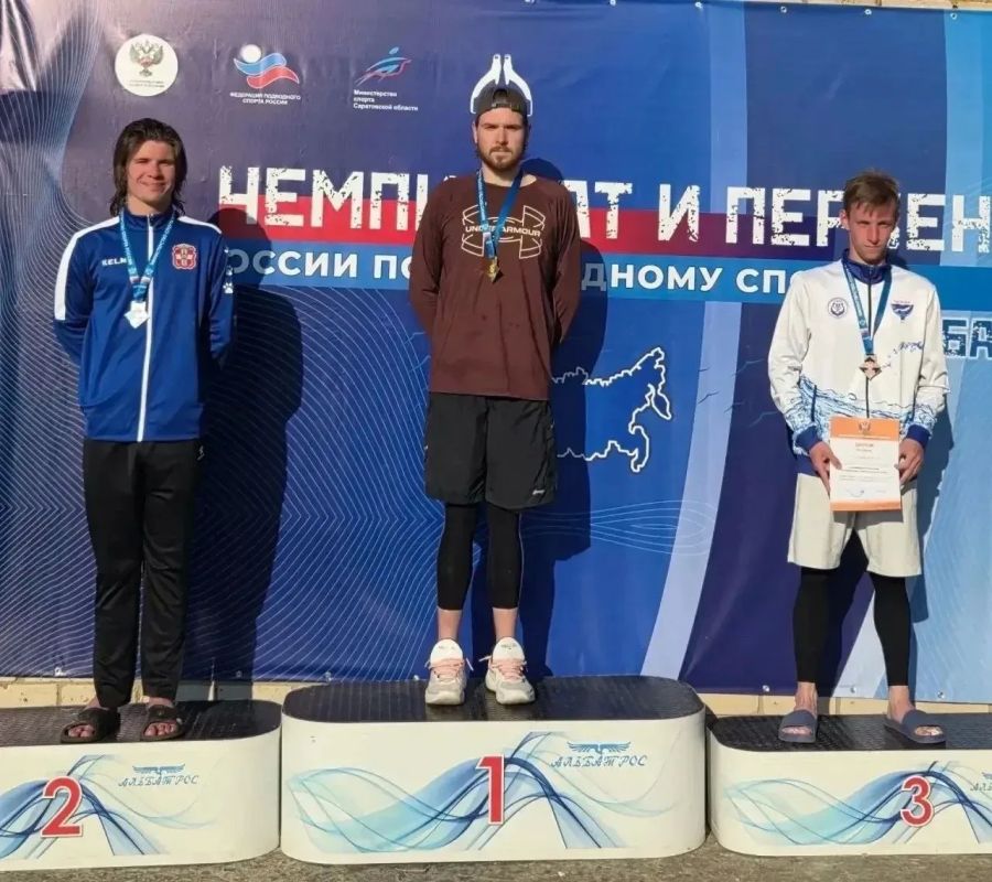 Олег Захаров стал серебряным призером чемпионата России по подводному спорту в Балаково