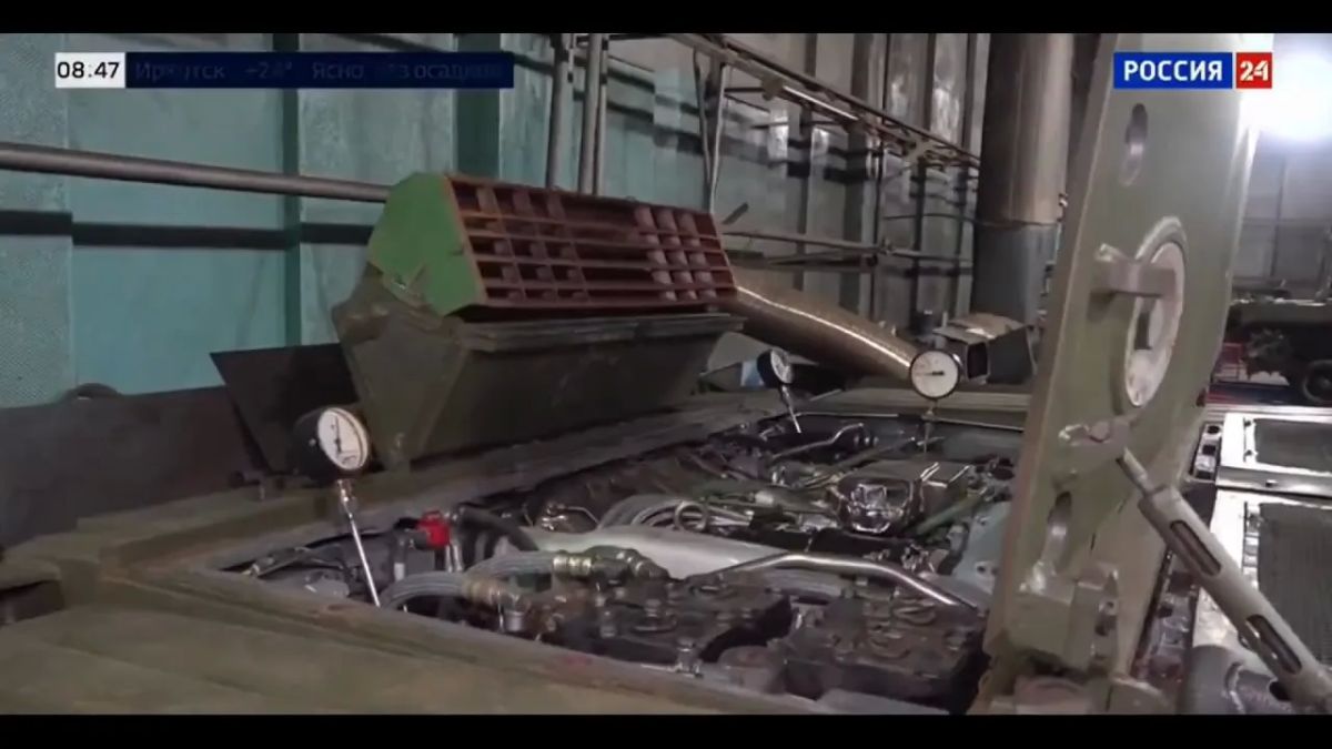 Репортаж о производстве танков Т-80БВМ на «Омском заводе транспортного машиностроения» («Омсктрансмаш») Репортаж о производстве танков Т-80БВМ на «Омском заводе транспортного машиностроения» («Омсктрансмаш»)
