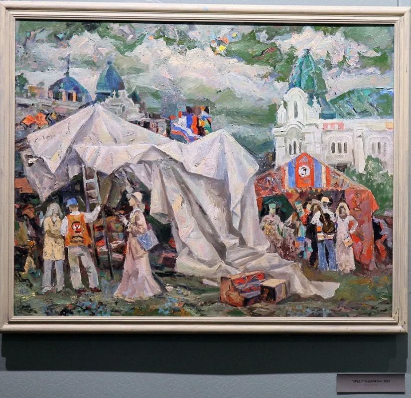«Философия бытия» в масле: классик сибирской акварели Игорь Санин представил омичам новую грань своего таланта «Философия бытия» в масле: классик сибирской акварели Игорь Санин представил омичам новую грань своего таланта