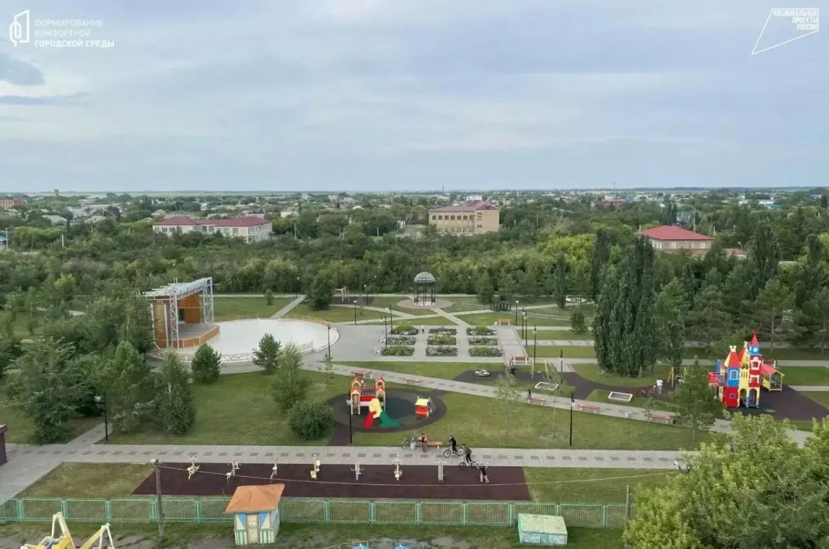 В Омской области продолжается благоустройство В Омской области продолжается благоустройство