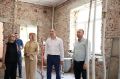 В Омске продолжается капитальный ремонт здания дневного стационара Регионального клинического перинатального центра по улице Маяковского