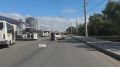 На Левобережье Омска произошла авария с пассажирским автобусом