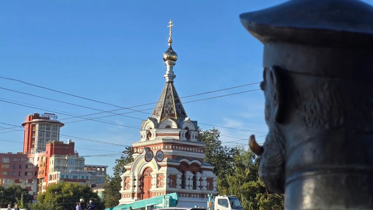 На Серафимо-Алексеевской часовне установлен обновленный купол На Серафимо-Алексеевской часовне установлен обновленный купол