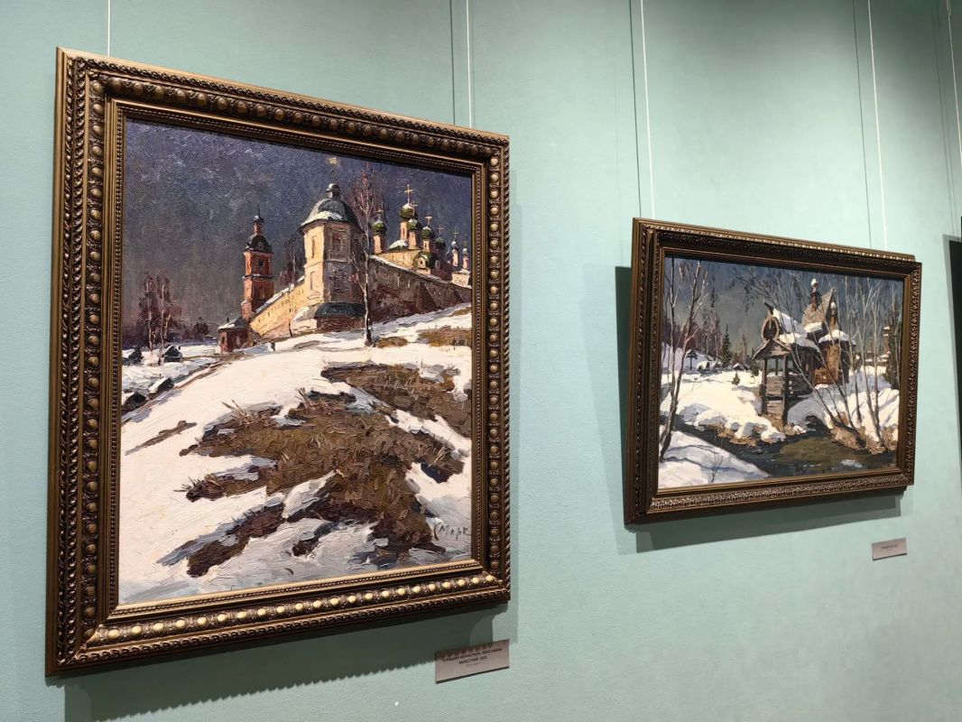«Краски святой обители» Марка Смирнова (Москва) в Омске. В художественном музее «Либеров-центр» открылась персональная выставка российского художника, Почетного члена Российской академии художеств, выпускника Пензенского... «Краски святой обители» Марка Смирнова (Москва) в Омске. В художественном музее «Либеров-центр» открылась персональная выставка российского художника, Почетного члена Российской академии художеств, выпускника Пензенского...