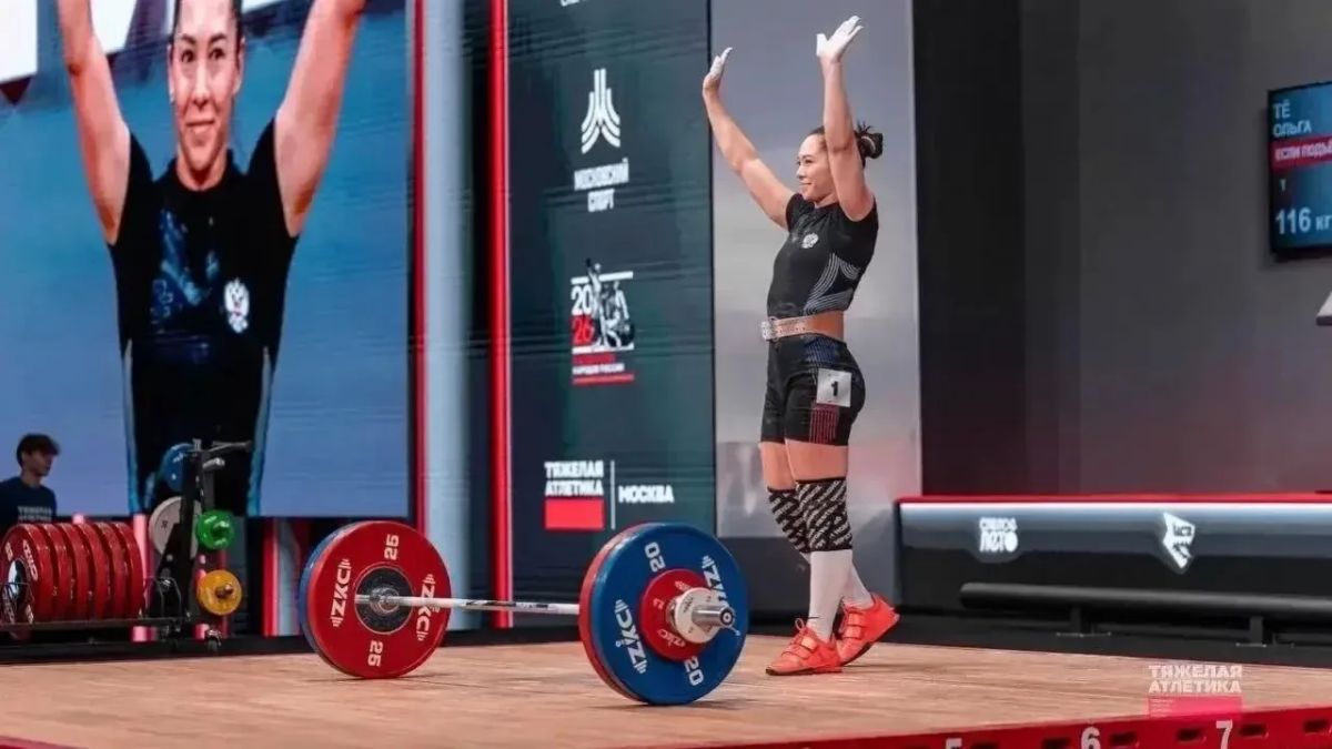 Омичка стала чемпионкой России по тяжелой атлетике