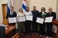 Виталий Хоценко наградил победителей VI сезона конкурса «Лидеры России.Команда» от Омской области