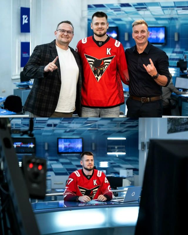 «Омские Крылья» побывали в культовых местах Омска, в том числе и на 12 канале «Омские Крылья» побывали в культовых местах Омска, в том числе и на 12 канале