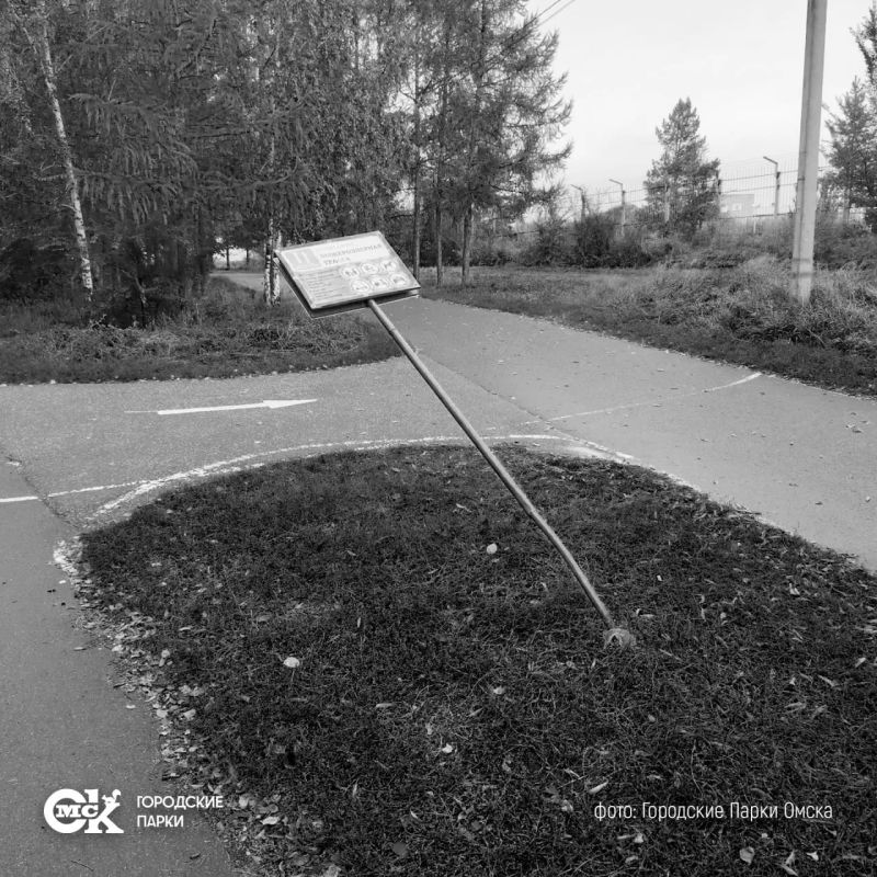 В Советском парке вандалы разгромили фотозону В Советском парке вандалы разгромили фотозону
