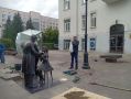 На Чокана Валиханова устанавливают скульптуру "Музыка"
