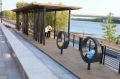 В Омске открыли обновленную от центра до «Зеленого острова» набережную