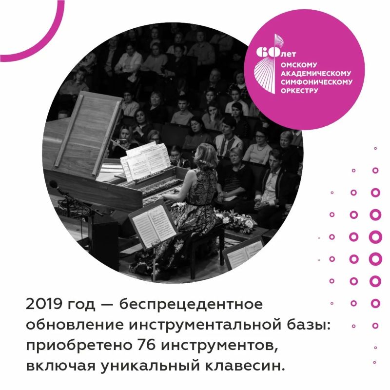 20 сентября Омский академический симфонический оркестр открывает 60-й юбилейный сезон 20 сентября Омский академический симфонический оркестр открывает 60-й юбилейный сезон